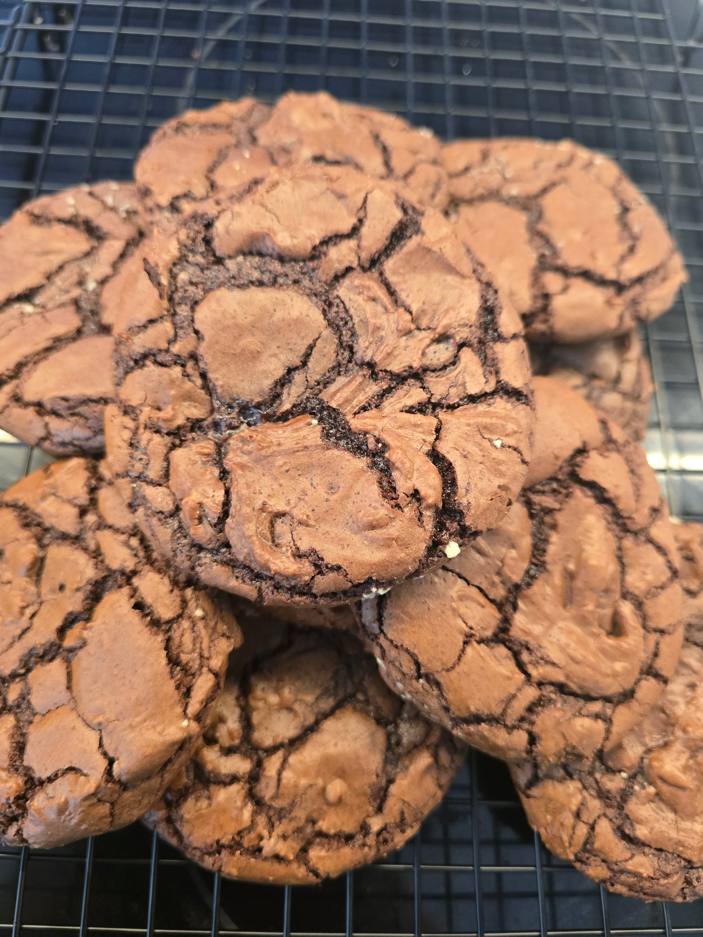 Fudgy Chocolate Brownie Cookies