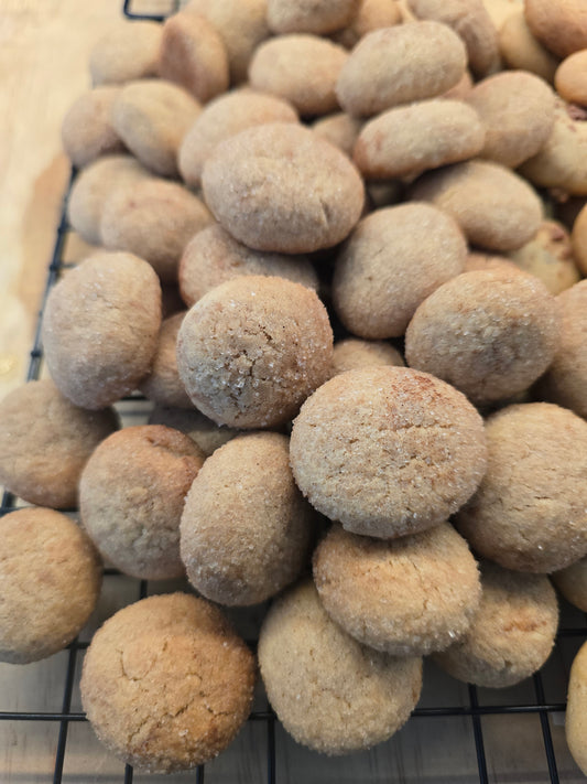 A Little Treat of 13 Mini Cookies and dipping sauce